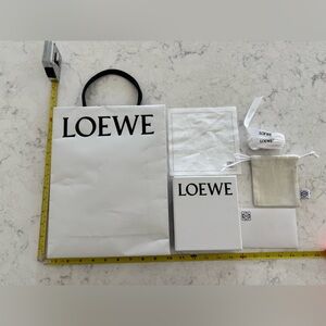 Loewe White and Black Shopping Set